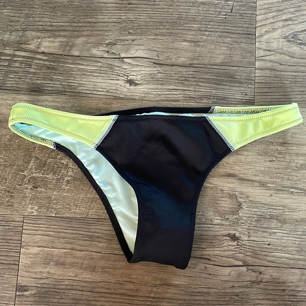 Victoria’s Secret Black/Neon Bikini Bottom